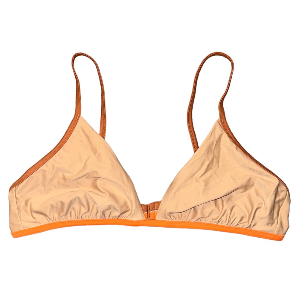 Aerie tan triangle bikini top XXL